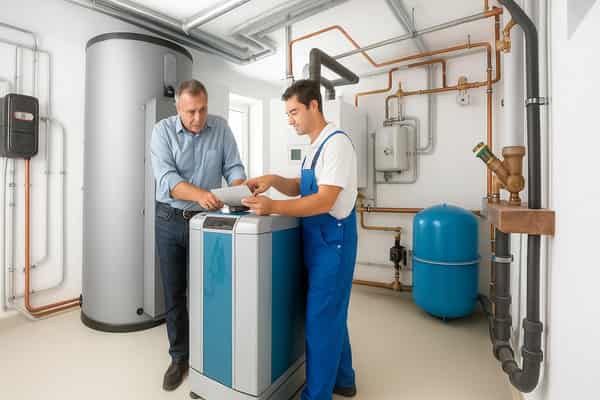 Heizungsreinigung Gewerbeimmobilie