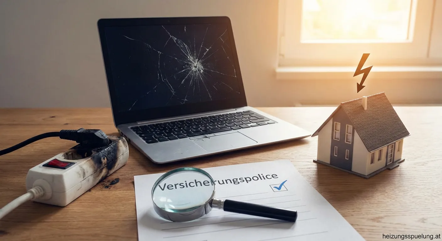 Beschädigte Elektrogeräte nach Überspannungsschaden
